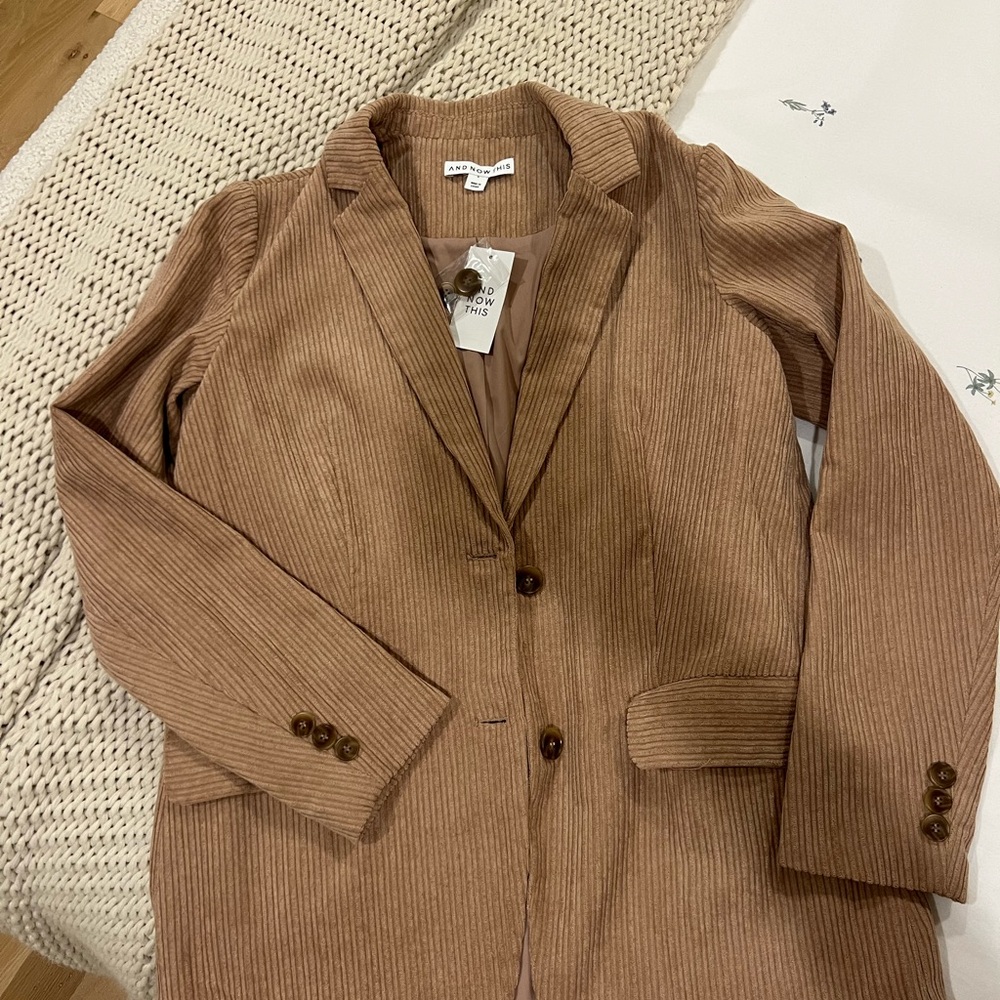 & Other Stories Women's Camel Corduroy Blazer